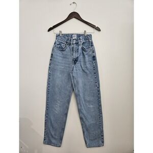 BDG Urban Outfitters High-Rise Baggy Jeans Size 25 Light Wash Denim Turkey